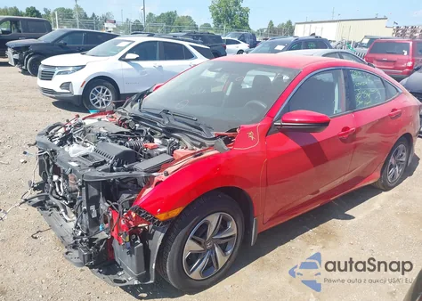 2019 Honda Civic Lx из США, поврежденный, VIN 2HGFC2F62KH562958